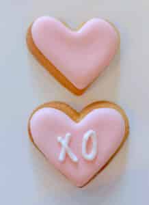Biscuits Coeurs Saint Valentin