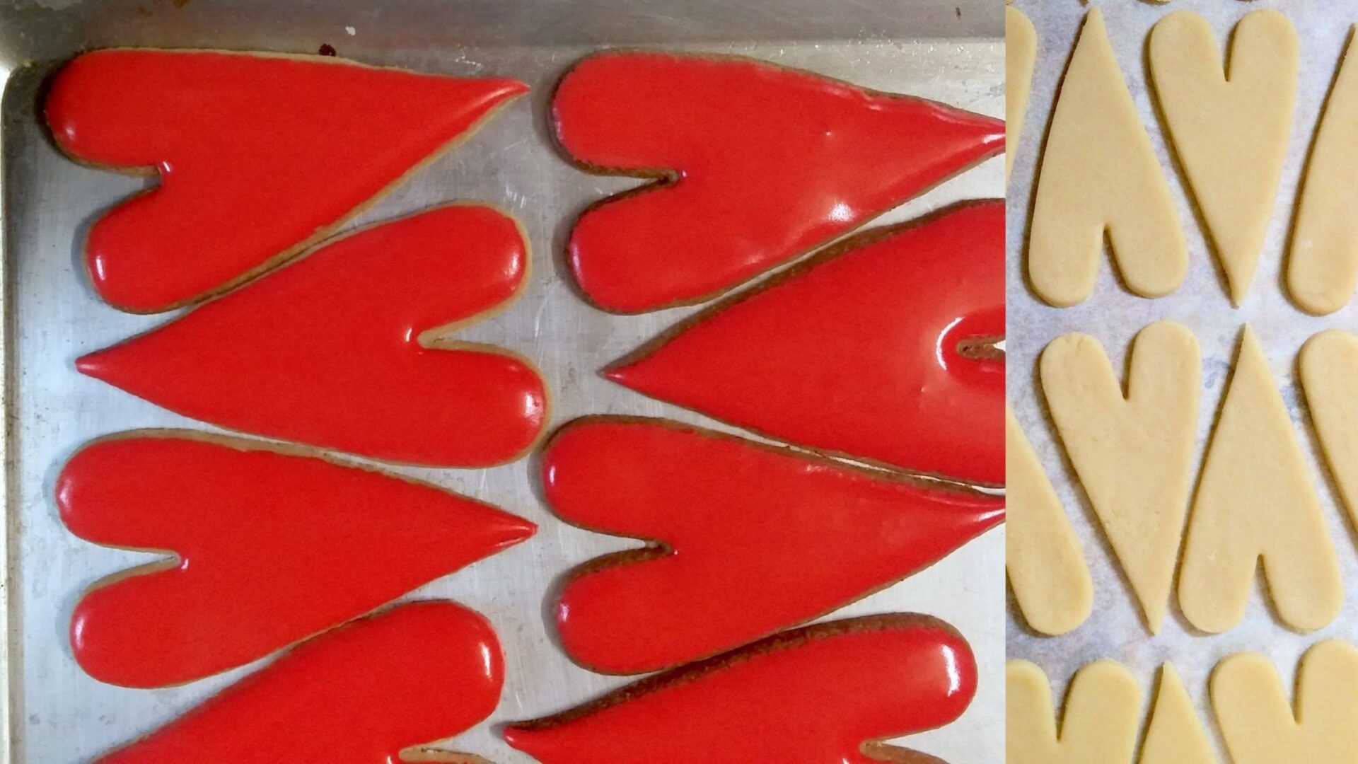 Biscuits Coeurs Saint Valentin